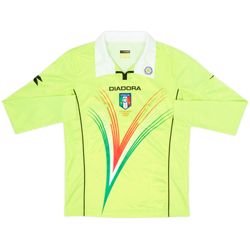 2011-12 Italy Diadora Referee L/S Shirt - 9/10 - (XS)