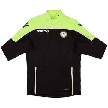 2018-19 Udinese Macron 1/4 Zip Drill Top - 5/10 - (M)