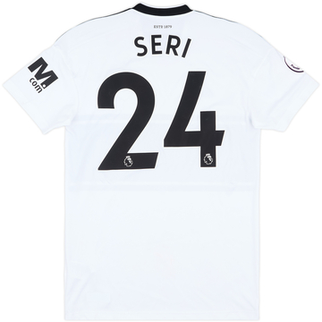 2018-19 Fulham Match Issue Home Shirt Seri #24