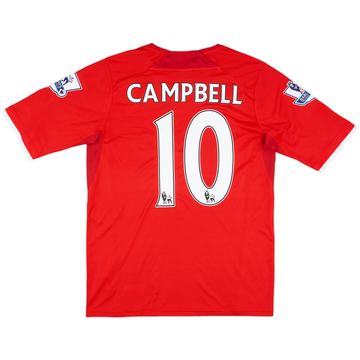 2013-14 Cardiff Match Issue Home Shirt Campbell #10