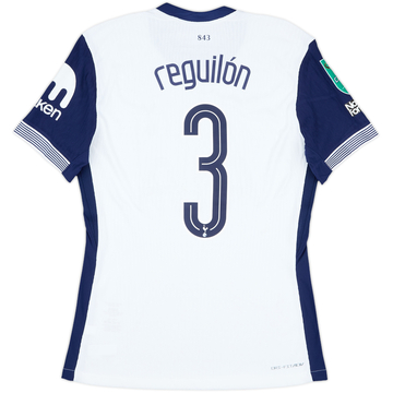 2024-25 Tottenham Match Issue Carabao Cup Home Shirt Reguilon #3