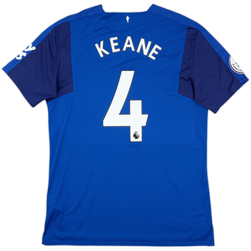 2017-18 Everton Match Issue Home Shirt Keane #4