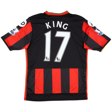 2015-16 Bournemouth Match Issue Home Shirt King #17