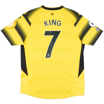 2021-22 Watford Match Issue Home Shirt King #7