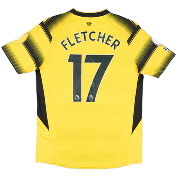2021-22 Watford Match Issue Home Shirt Fletcher #17
