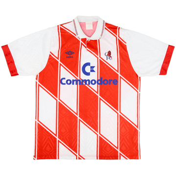 1990-92 Chelsea Away Shirt - 8/10 - (L)