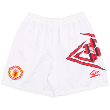 1992-94 Manchester United Home Shorts - 8/10 - (S)