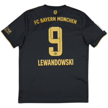 Camiseta de visitante del Bayern Munich 2021-22 Lewandowski #9 - 10/10 - (L)