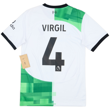 2023-24 Liverpool Away Shirt Virgil #4 (S)