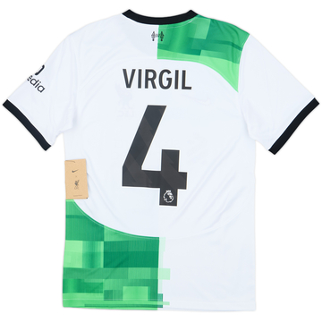 2023-24 Liverpool Away Shirt Virgil #4 (S)