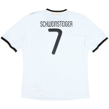 2010-11 Germany Home Shirt Schweinsteiger #7 - 6/10 - (3XL)