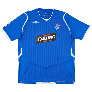 2008-09 Rangers Home Shirt - 9/10 - (XL)