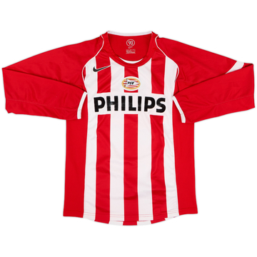 2004-06 PSV Home L/S Shirt #5 - 7/10 - (L.Boys)