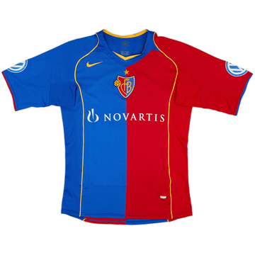 2004-05 FC Basel Basic Home Shirt - 7/10 - (S)