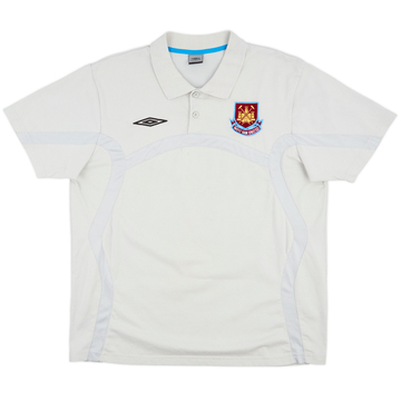 2009-10 West Ham Umbro Polo Shirt - 6/10 - (XL)