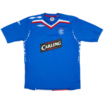 2007-08 Rangers Home Shirt - 5/10 - (L)