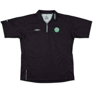 2005-06 Celtic Nike 1/4 Zip Training Shirt - 9/10 - (L)