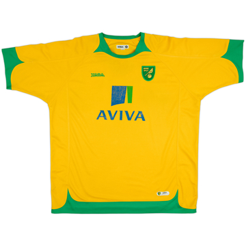 2008-10 Norwich Home Shirt - 5/10 - (XXL)