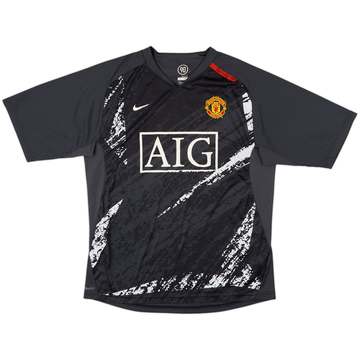 2007-08 Manchester United Nike Training Shirt - 7/10 - (M)