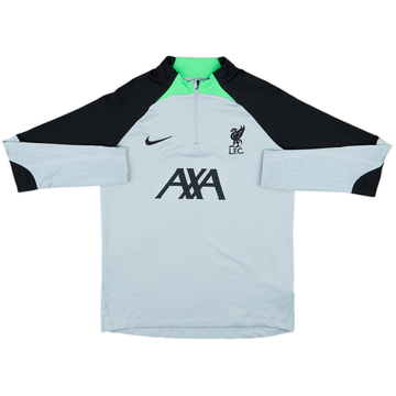 2022-23 Liverpool Nike 1/4 Zip Drill Top - 8/10 - (XL.Boys)