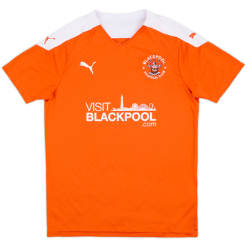 2020-21 Blackpool Home Shirt - 8/10 - (L.Boys)