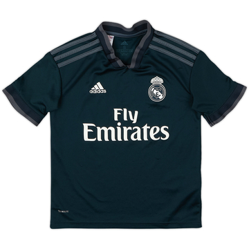 2018-19 Real Madrid Away Shirt - 8/10 - (S.Boys)