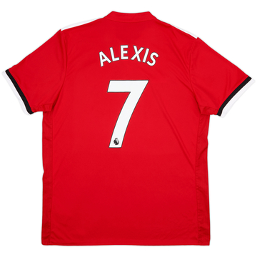 2017-18 Manchester United Home Shirt Alexis #7 - 7/10 - (XL)
