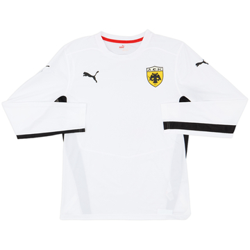 2008-09 AEK Athens Puma Training L/S Shirt - 8/10 - (S)