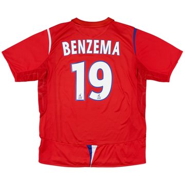 2006-07 Lyon Away Shirt Benzema #19 - 6/10 - (L)
