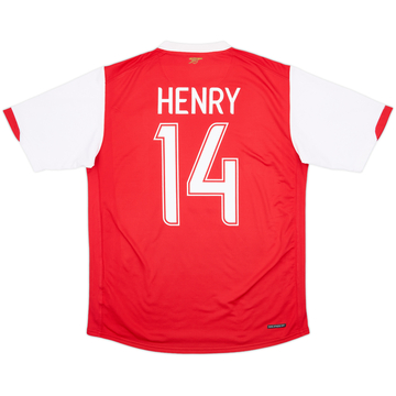 2006-08 Arsenal Home Shirt Henry #14 - 5/10 - (M)
