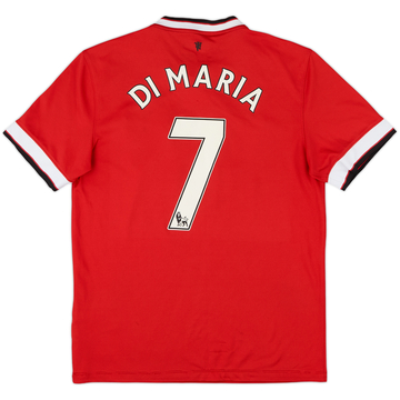 2014-15 Manchester United Home Shirt Di Maria #7 - 6/10 - (M)