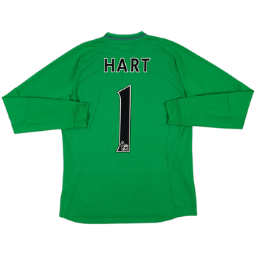 2012-13 Manchester City GK Shirt Hart #1 - 8/10 - (M)