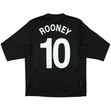 2009-10 Manchester United Away L/S Shirt Rooney #10 - 8/10 - (M)