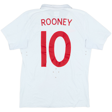 2009-10 England Home Shirt Rooney #10 - 6/10 - (S)