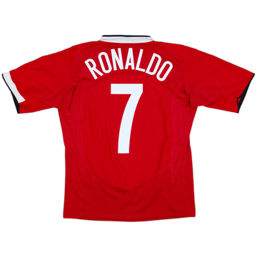 2004-06 Manchester United Home Shirt Ronaldo #7 - 5/10 - (M)