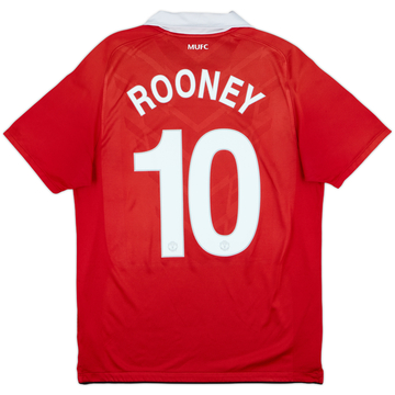 2010-11 Manchester United Home Shirt Rooney #10 - 5/10 - (M)