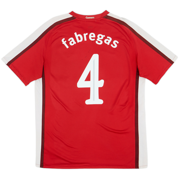 2008-10 Arsenal Home Shirt Fabregas #4 - 6/10 - (L)