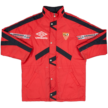 1994-96 Sevilla Umbro Padded Bench Coat - 7/10 - (L)