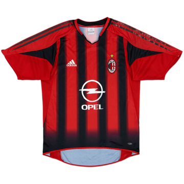 2004-05 AC Milan Home Shirt - 5/10 - (S)
