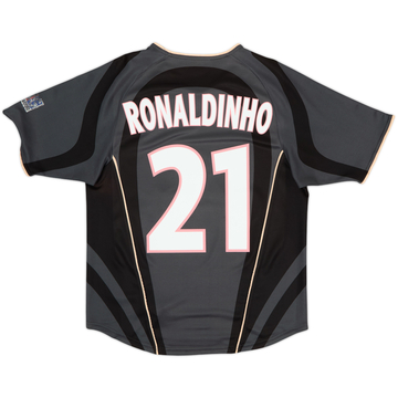 2001-02 Paris Saint-Germain Third Shirt Ronaldinho #21 - 6/10 - (S)