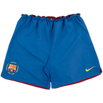 2007-08 Barcelona Home Shorts - 4/10 - (M)