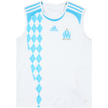 2008-09 Olympique Marseille adidas Training Vest - 8/10 - (S)