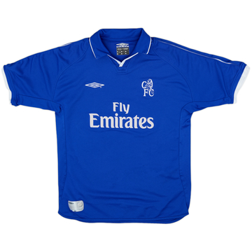 2001-03 Chelsea Home Shirt - 8/10 - (L.Boys)