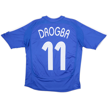 2006-08 Chelsea Home Shirt Drogba #11 - 8/10 - (XL.Boys)
