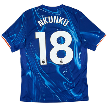 2024-25 Chelsea Home Shirt Nkunku #18 - 7/10 - (M)