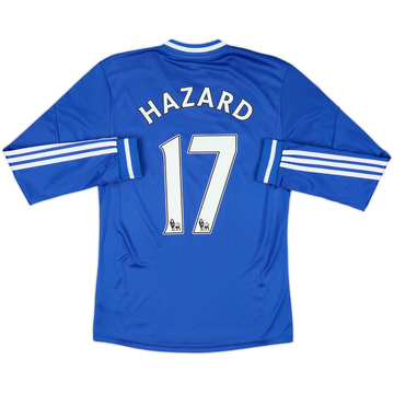 2013-14 Chelsea Home L/S Shirt Hazard #17 - 9/10 - (S)