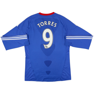 2010-11 Chelsea Home L/S Shirt Torres #9 - 6/10 - (L)