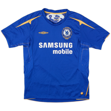 2005-06 Chelsea Centenary Home Shirt - 5/10 - (S.Boys)