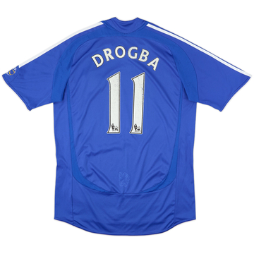 2006-08 Chelsea Home Shirt Drogba #11 - 4/10 - (M)