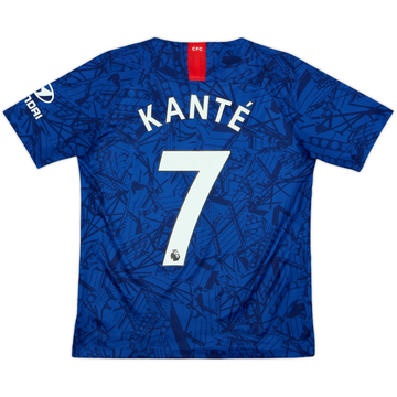 2019-20 Chelsea Home Shirt Kante #7 - 8/10 - (XL.Boys)